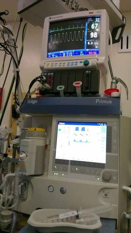Anesthesiologische apparatuur